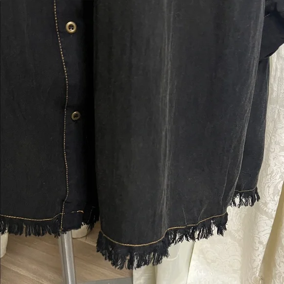 Umgee Black Long Sleeve Dress - Picture 4 of 6